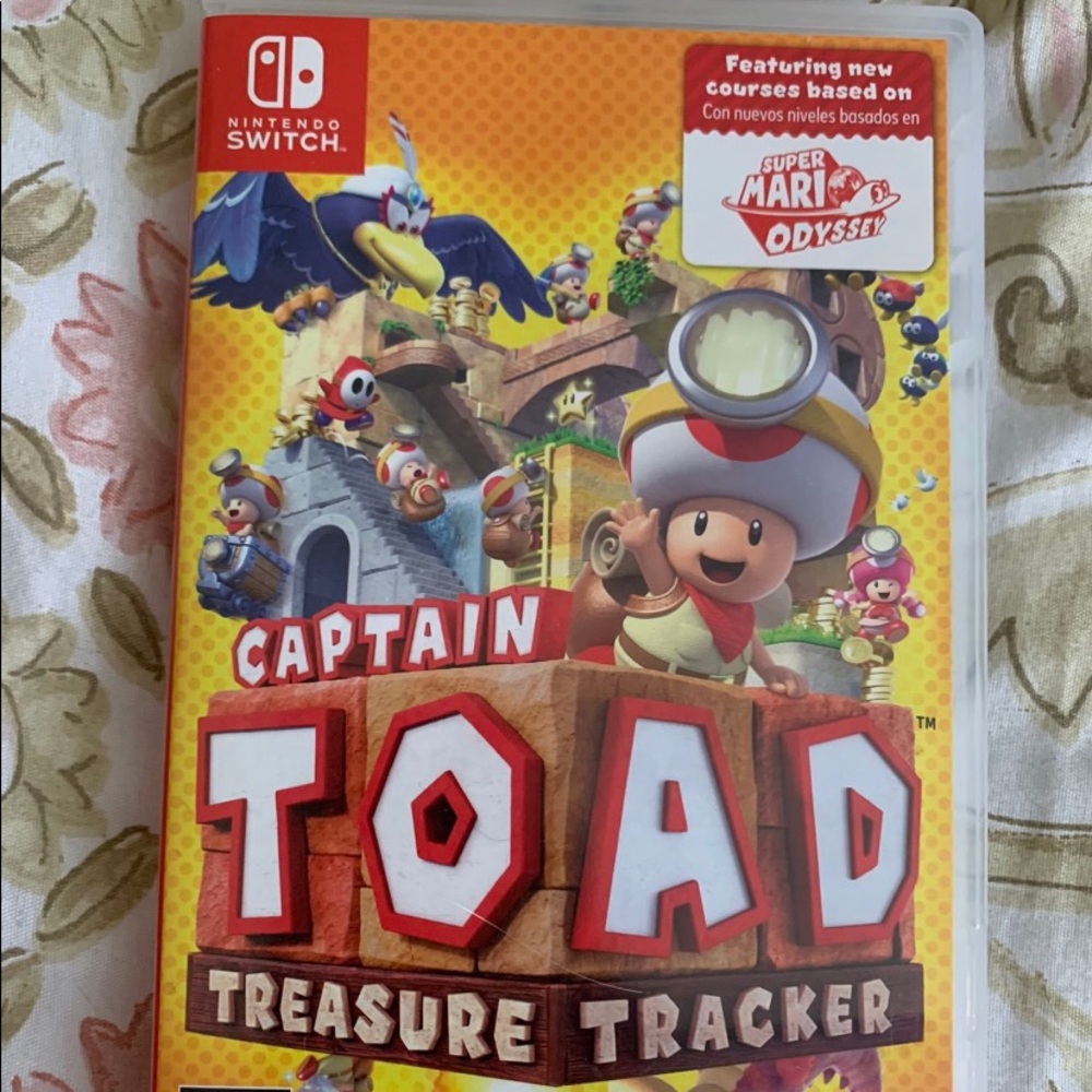 Toads Treasure Tracker Switch.